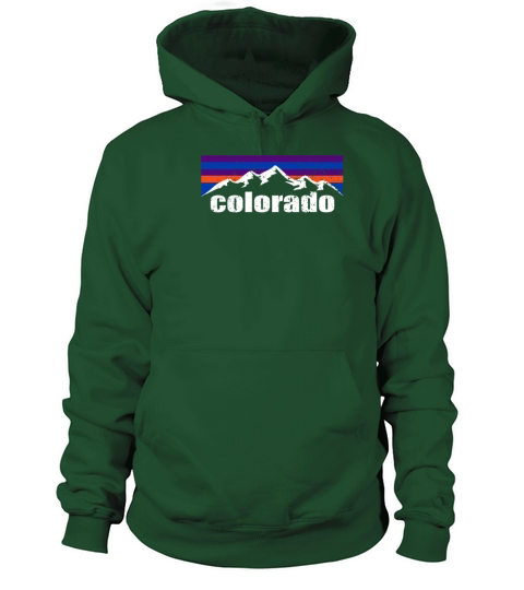 Colorado Berg Americas most mountainous state Men's Hoodie