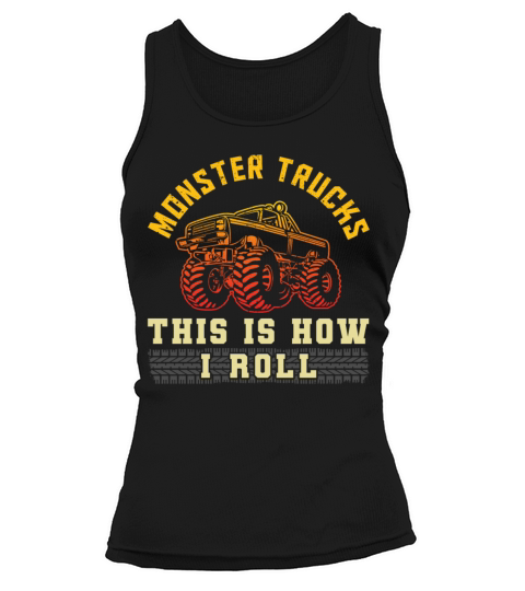 Retro Vintage Monster Trucks This Women's Tank Top