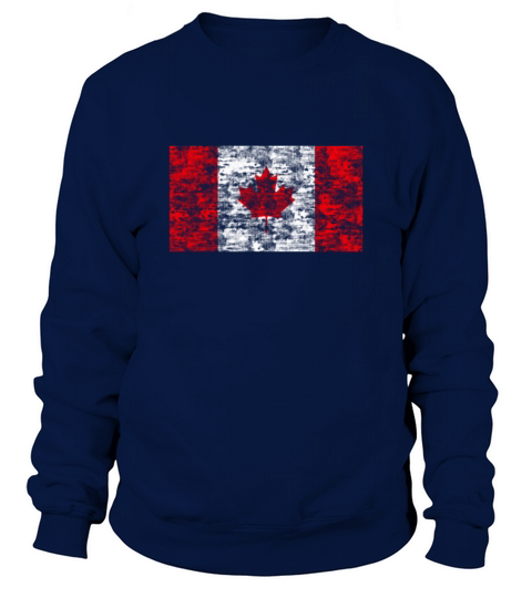 Canada flag vintage Men's Sweatshirt
