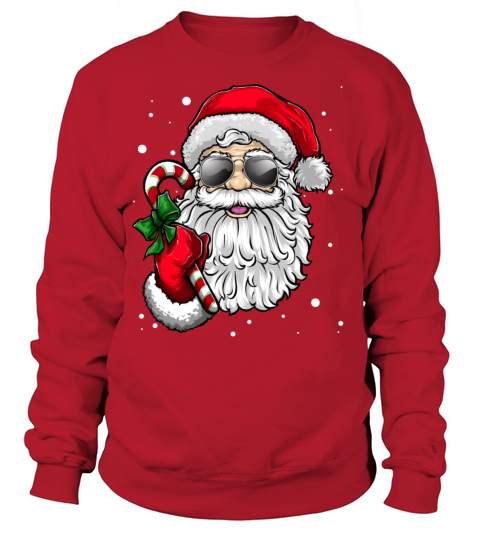 Santa Claus Christmas X-Mas Party Women's Sweatshirt