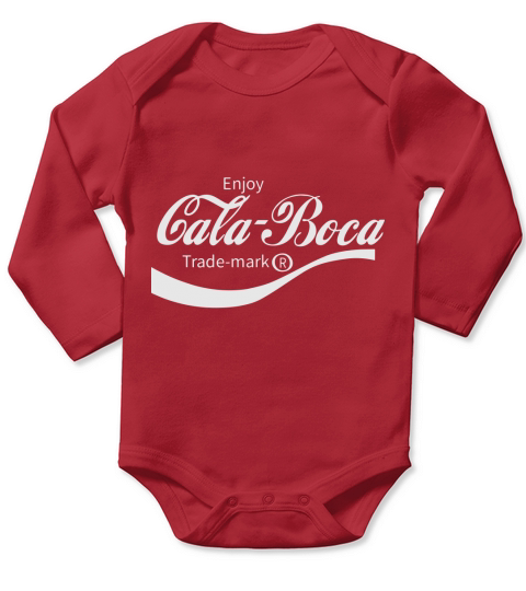 Cala Boca shirts for him and her now available Long Sleeve Baby One-Piece