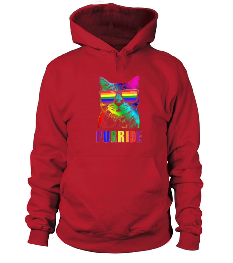 Gay Pride Shirts for Women Men LGBT Cat Gift Women's Hoodie