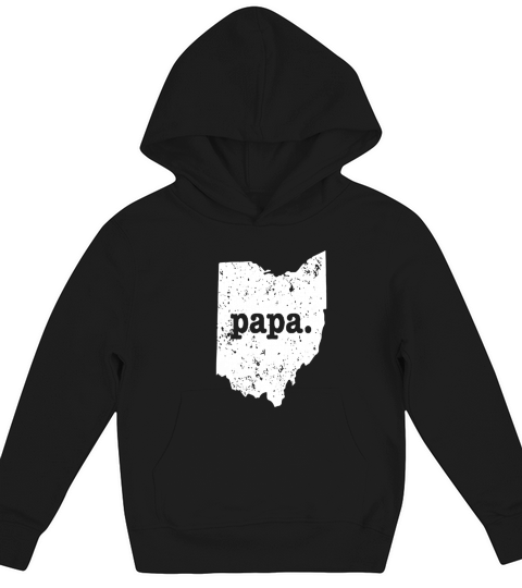 Mens Best Papa Shirt Ohio T Shirt Funny Grandpa Shirt Kids Hoodie
