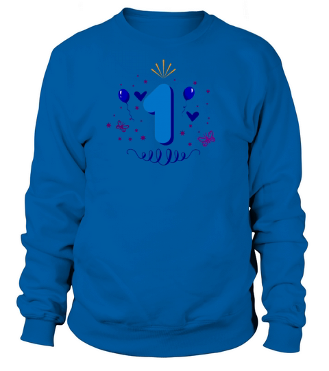 1st birthday for boys Women's Sweatshirt