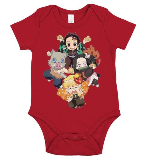 Tanjiro Kamado Demon Short Sleeve Baby One-Piece