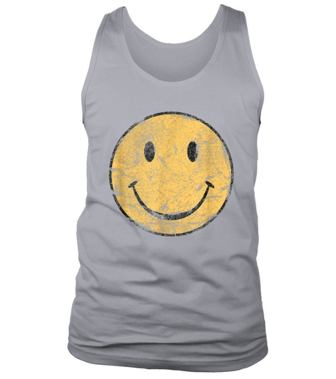 Vintage 70 Smiley Face Tank Top Unisex
