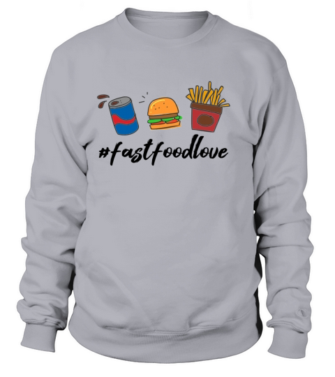Fast food love Women's Sweatshirt