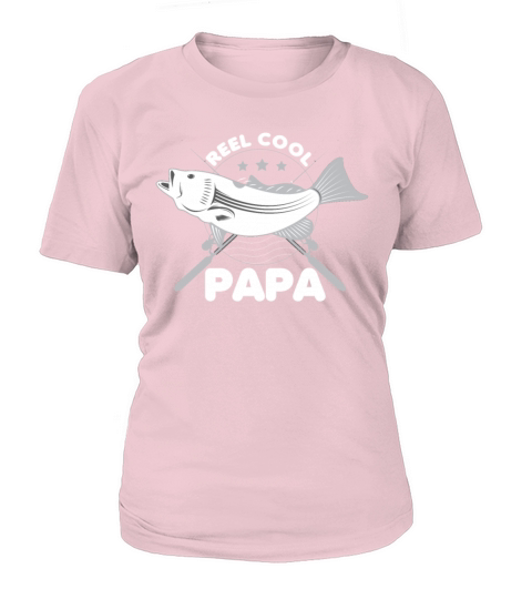 Fathers Day Gifts Fishing Reel Cool Papa Dad Women's T-Shirt
