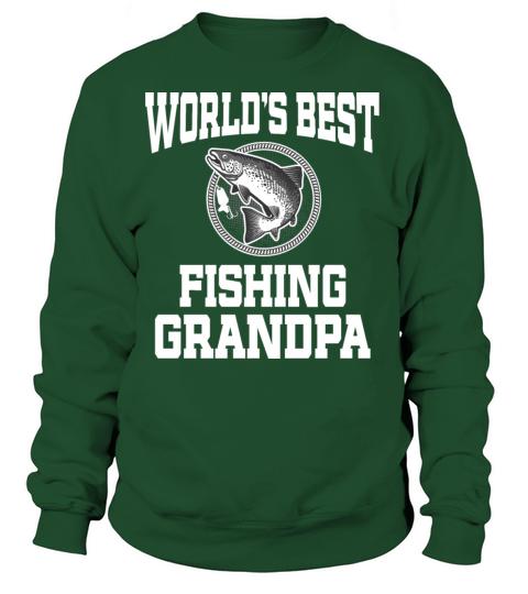 Grandpa Worlds Best Fisherman Women's Sweatshirt
