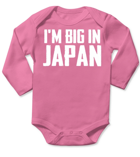 Im Big In Japan Long Sleeve Baby One-Piece