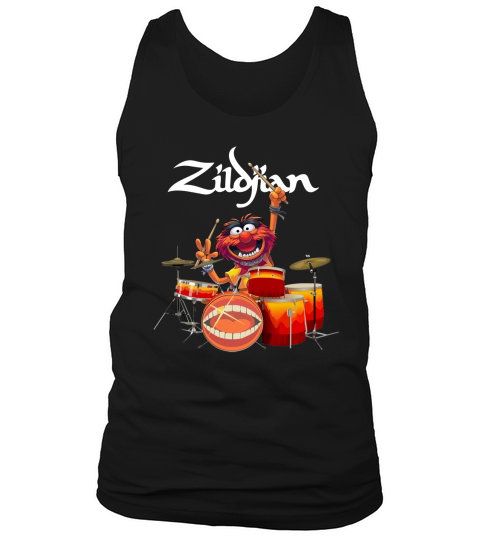 The Muppet Playing Drum For Avedis Zildjian Shirtc Tank Top Unisex