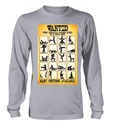 Wanted Sex Poster Women's Long Sleeve