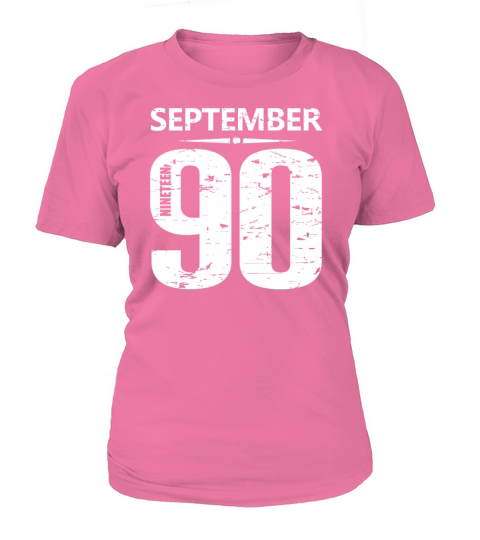 September 1990 Shirt number Women's T-Shirt