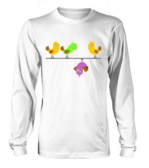 A Whole New Perspective For A Bird Long sleeved Unisex