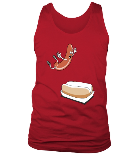 Happy Hot Dog Tank Top Unisex
