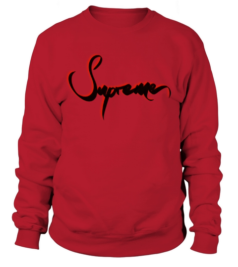 Supreme Lettering Women's Sweatshirt