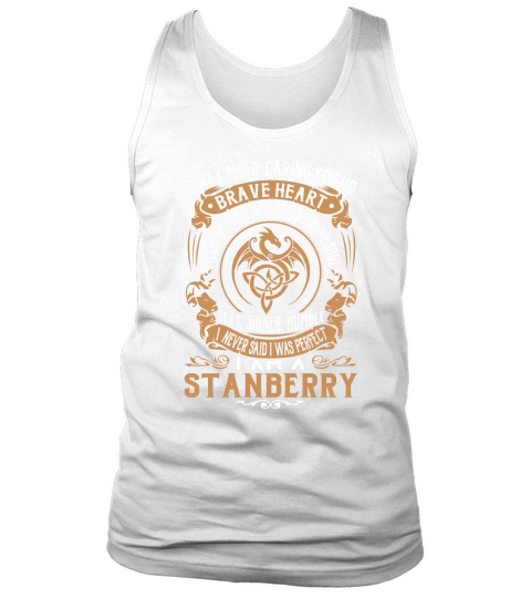 STANBERRY Brave Heart Dragon Name Shirts Tank Top Unisex