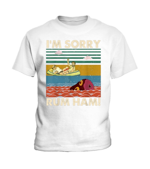 Im Sorry Rum Ham Vintage Sunny in Philadelphia Kids T-Shirt