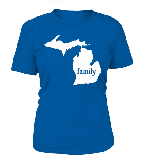 Michigan Cool Gift Family State Shirt Light Women's T-Shirt