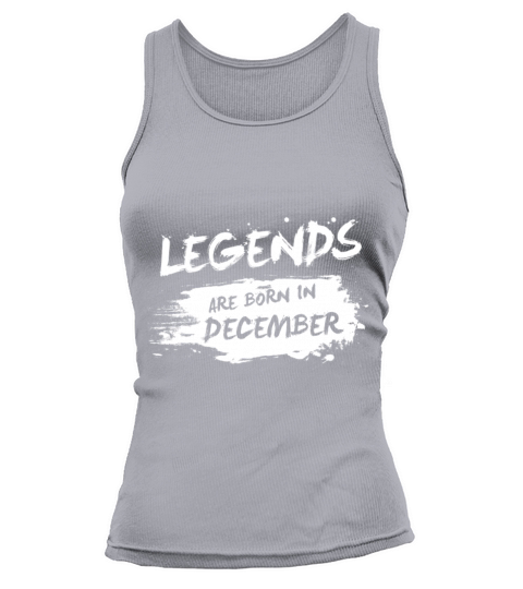 Legends are born in December Women's Tank Top