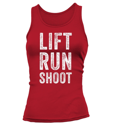Lift Run Shoot Fitness Tank top Woman