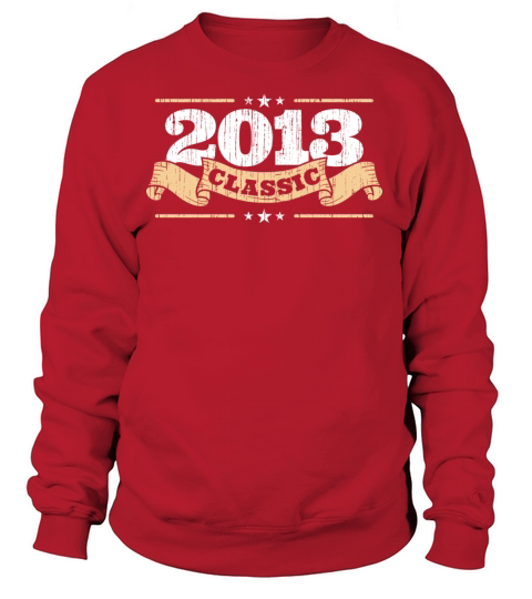 Anniversary 2013 Classic Matching Couple Distresse Women's Sweatshirt