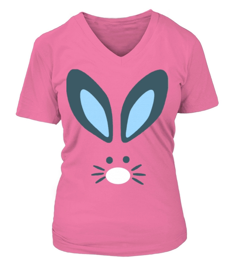 Bunny shirt - Easter gifts V-neck T-Shirt Woman
