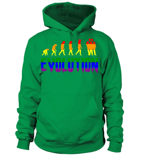 evolution gay pride Women's Hoodie