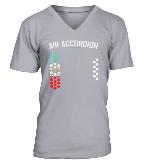air accordion t shirt - The Flag of Mexico V-Neck T-shirt