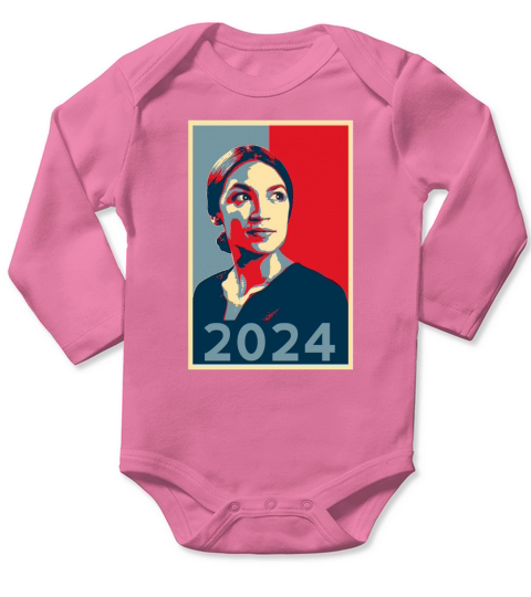 AOC 2024 Vintage Long Sleeve Baby One-Piece