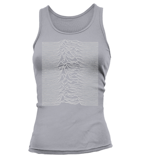UNKNOWN PLEASURES JOY DIVISION FACTORY RECORDSENGLISH ROCK BAND Tank top Woman