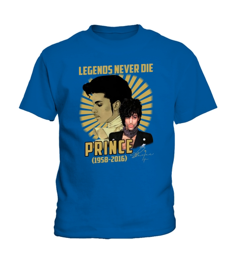 Legends never die Prince 1958-2016 signature shirt Kids T-Shirt
