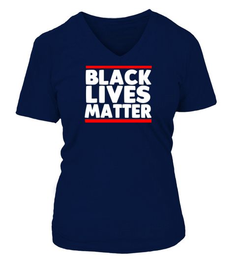 Black Lives Matter Women's V-Neck T-shirt