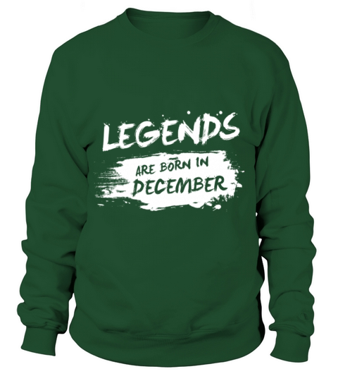 Legends are born in December Men's Sweatshirt