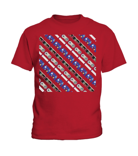 Vintage controllers tile Kids T-Shirt