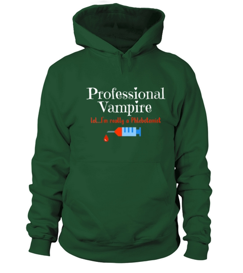 Phlebotomist Professional Vampire Phlebotomy Tech Women's Hoodie
