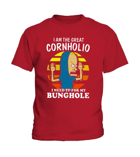 I Am The Great Cornholio Kids T-Shirt