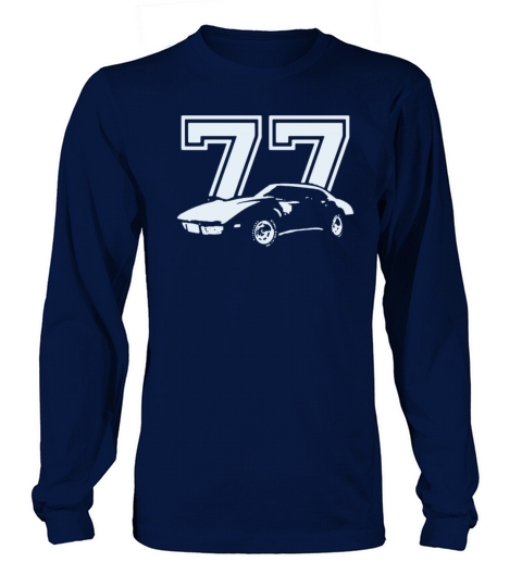 1977 CHEVROLET CORVETTE Men's Long Sleeve