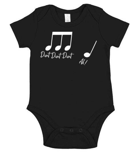 Music Short Sleeve Baby One-Piece