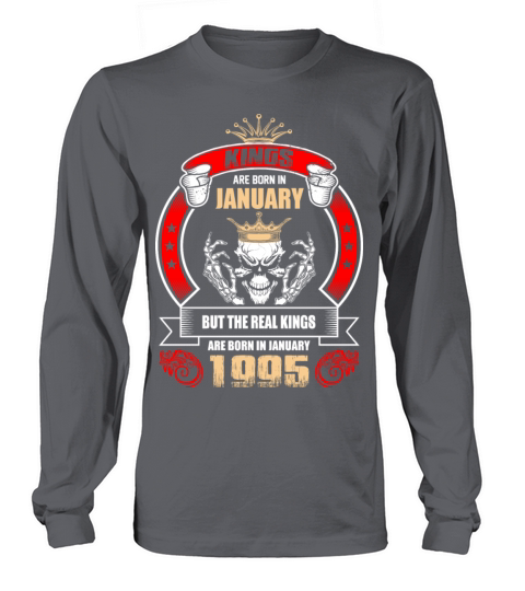 Kings are Born in January But Only Real Kings are Women's Long Sleeve