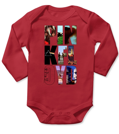 Pink Floyd Long Sleeve Baby One-Piece