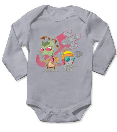 INVADER ZIM T SHIRT Long Sleeve Baby One-Piece