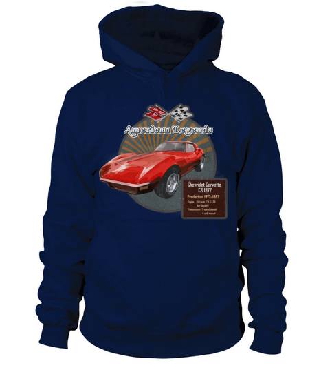 Chevrolet Corvette 1972 Women's Hoodie