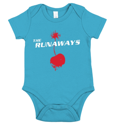 The Runaways Band Tshirt Short Sleeve Baby One-Piece