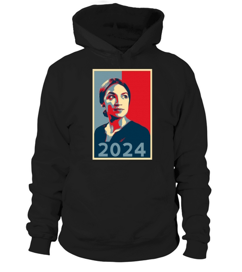 AOC 2024 Vintage Hoodie Unisex