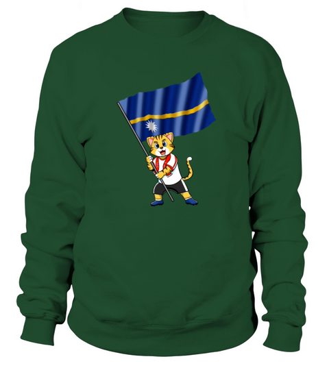 Nauru fan cat Women's Sweatshirt