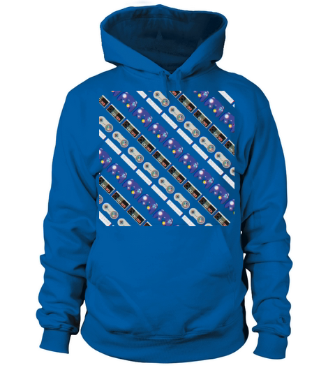 Vintage controllers tile Men's Hoodie