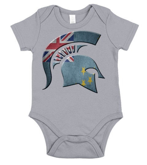 Tuvalu Short Sleeve Baby One-Piece