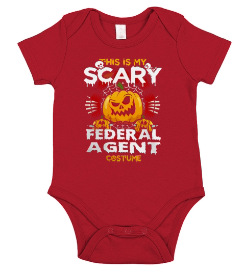 FEDERAL AGENT Short Sleeve Baby One-Piece