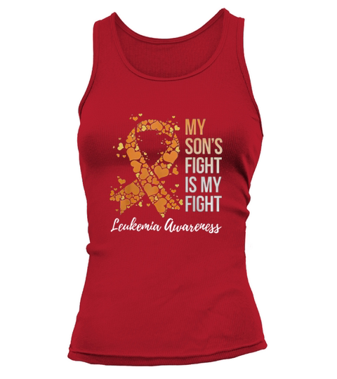 My Sons Fight Is My Fight Leukemia Awareness Tank top Woman